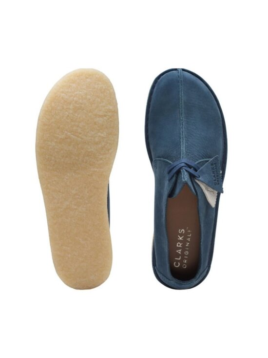 Clarks Men’s Desert Trek - Blue Nubuck - 26170134